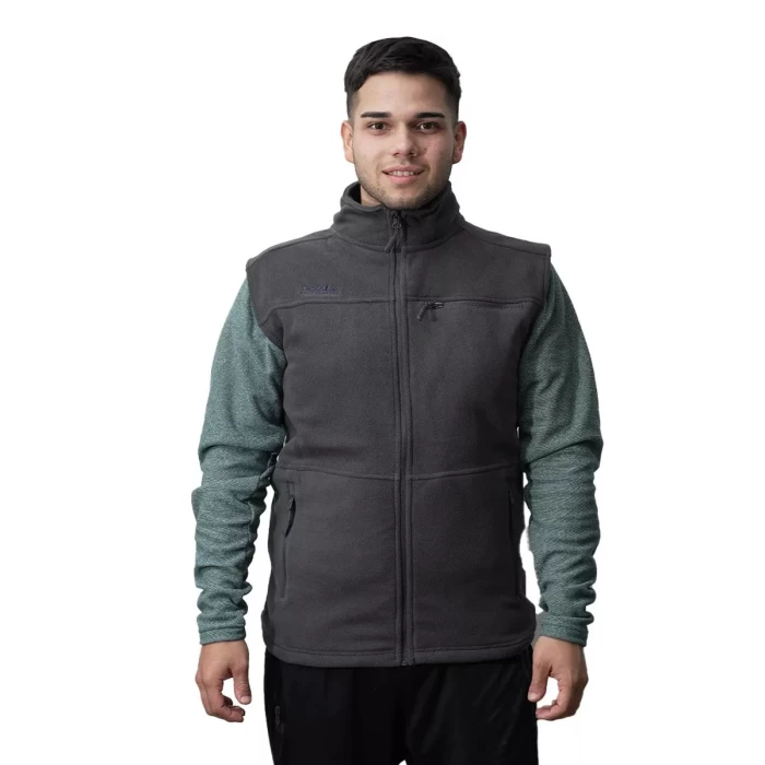 Chaleco Polar Nexxt Corner Vest Hombre Con Cuello Alto